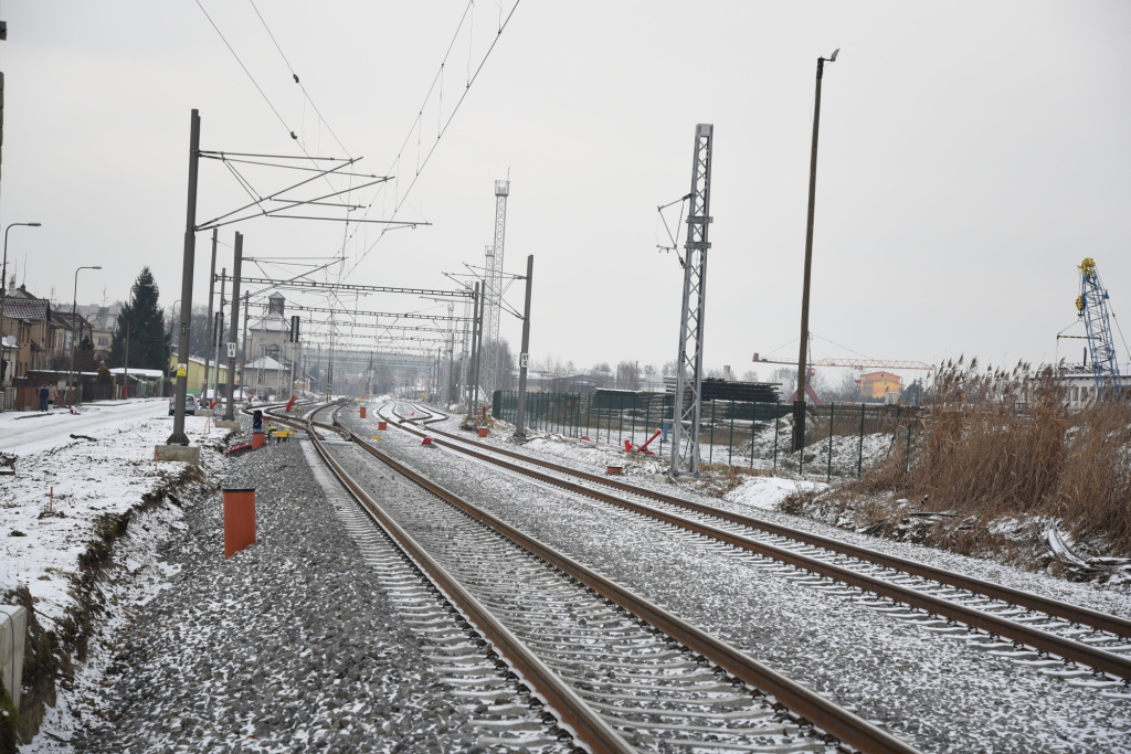 Aktuální stav koridoru koncem prosince 2014