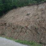 Sesouvající svah v současnosti