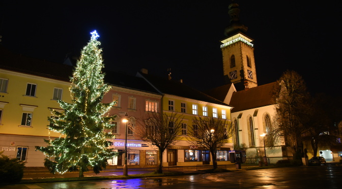 Do Soběslavi dorazila vánoční atmosféra